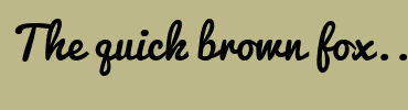Image with Font Color 000000 and Background Color BCB88A